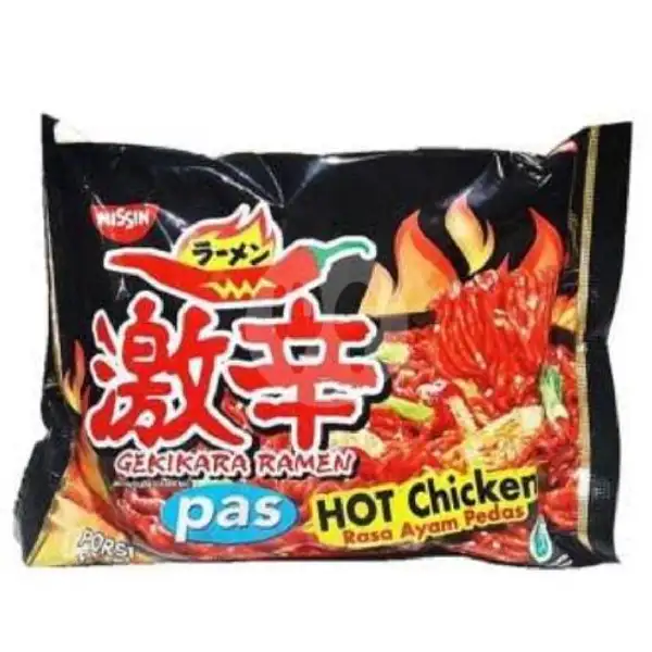 Nissin Gekikara Ramen Goreng Hot Spicy Chiken | Baso Aci Febby