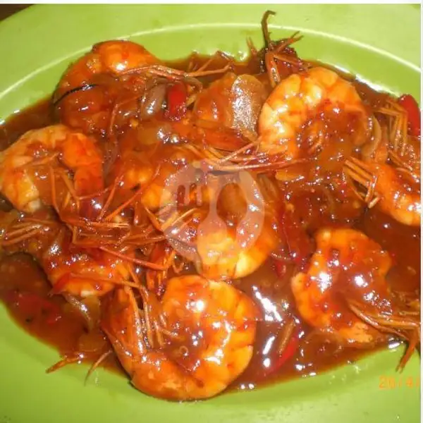 Udang Saus Padang | Seafood AA, Pahoman