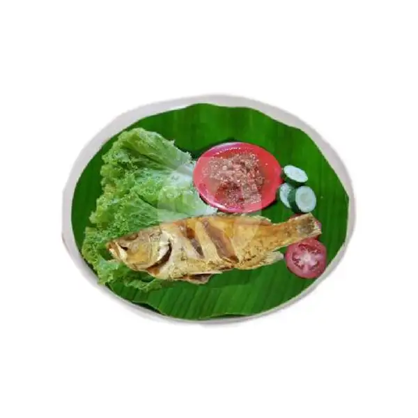 Ikan Kerapu Goreng Sambal Mentah + Nasi | Sambal Mentah Modern