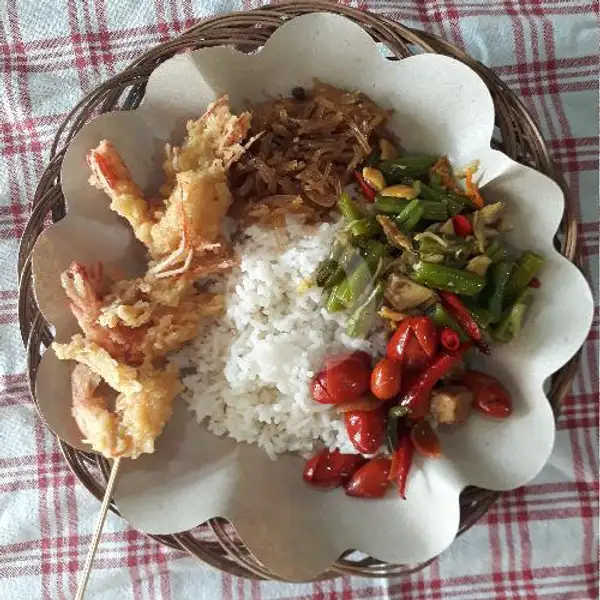 Nasi Udang Crispy | Warung Makan Mahkota, Sidoarum