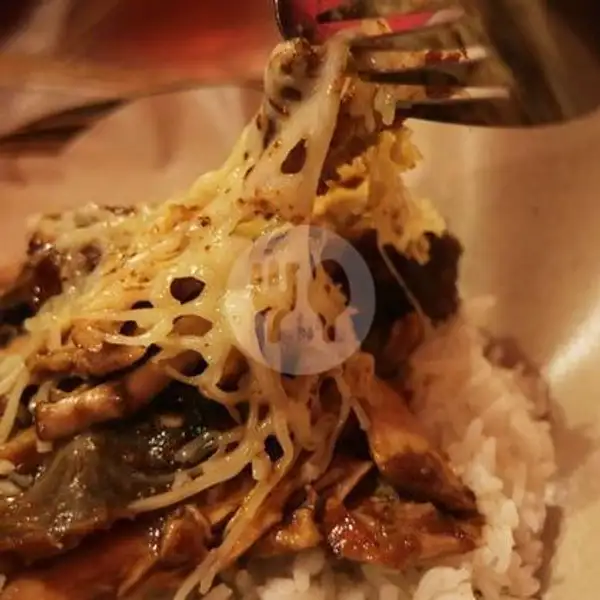 Ayam Geprek + Nasi + Teh Manis | Warung Icip-Icip, Beji