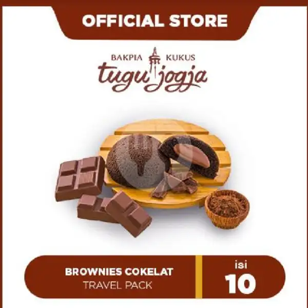 Bapia Kukus Brownies Cokelat Minipack ( isi 10 ) | Salad Buah Tebet Id, Setapak Pasbak