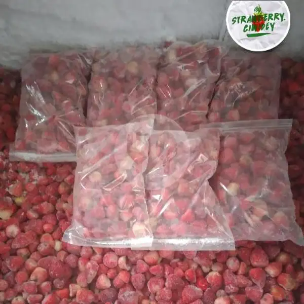 Strawberry Frozen Kemasan 1 Kg | Supplier Strawberry Ciwidey, Rusunawa Cibeureum