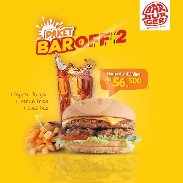 Baroff 2 | Bar Burger By Barapi, Tomang