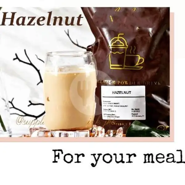 Hazelnut | Zona Minuman - Makanan, Batagor Siomay, Milkshake & Brown Sugar Boba