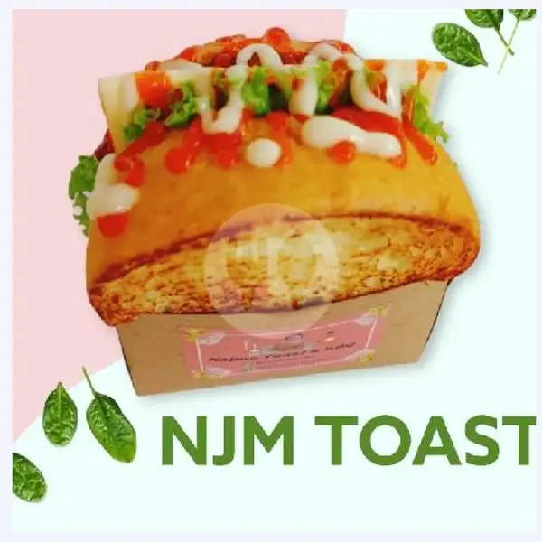 NJM TOAST Patty Sapi Cheese Slace | Najma Toast & BBQ, Punggur
