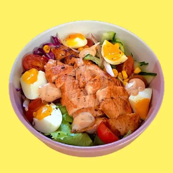 Grilled Chicken Salad | Hanny Cuisine, Gunung Tangkuban Perahu