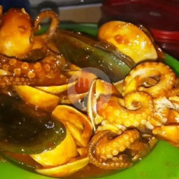 Kerang Mix Baby Octopus | Seafood Eka Putri, Bumi Kencana