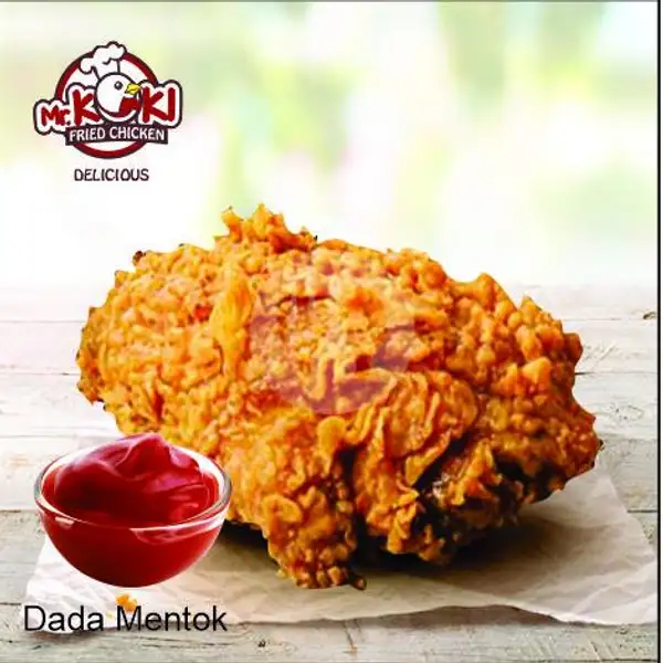 Ayam Dada Mentok | Mr Koki Fried Chicken, Bukit Kecil
