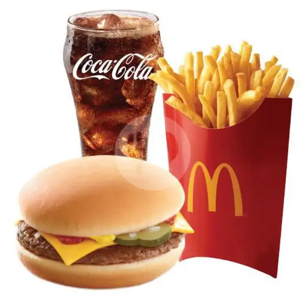 PaHeBat Cheeseburger, Large | McDonald's, Galuh Mas-Karawang