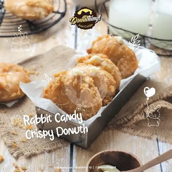 Rabbit Candy Crispy Donuth | Donuthing Pekalongan, Dokter Wahidin