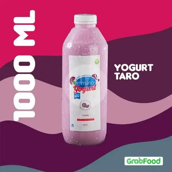 Taro Homemade Yogurt Drink 1000ml | Bebek Dower, Point Kelapa Gading