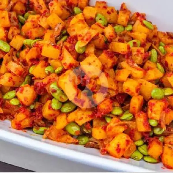 oseng kentang pete dower+nasi | Best Chicken Hoholics, Jelambar