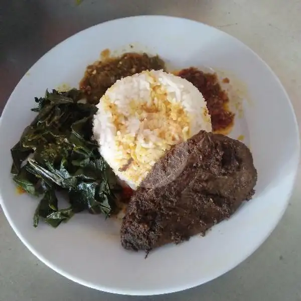 Nasi Limpa + Kuah + Sayur + Sambal | Masakan Padang Sari Raso Murah Meriah, Genteng Biru