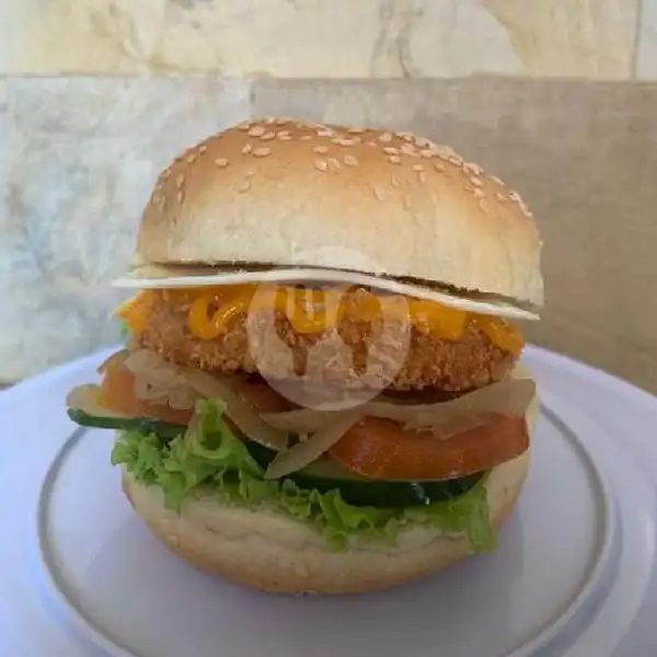 OG Chicken Mozzarella Burger | Burger Hotdog Smash