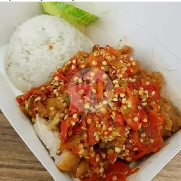 Ayam Geprek + Keju | Chiken Mang Onam