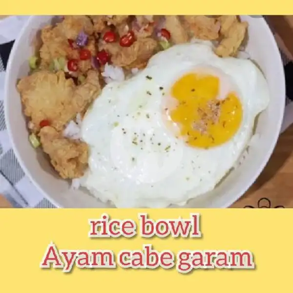 rice bowl ayam cabe garam | Waroeng 86 Chinese Food, Surya Sumantri