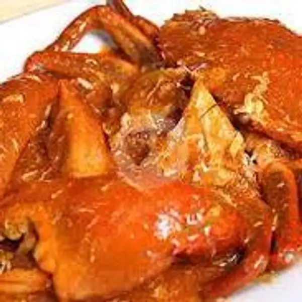 Kepiting Saos Padang 1pcs | Seafood Nasi Uduk 28, Pamulang