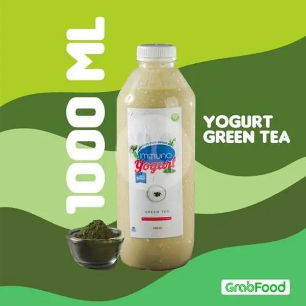 Green Tea Homemade Yogurt Drink 1000ml | Bebek Dower, Point Baranang Siang