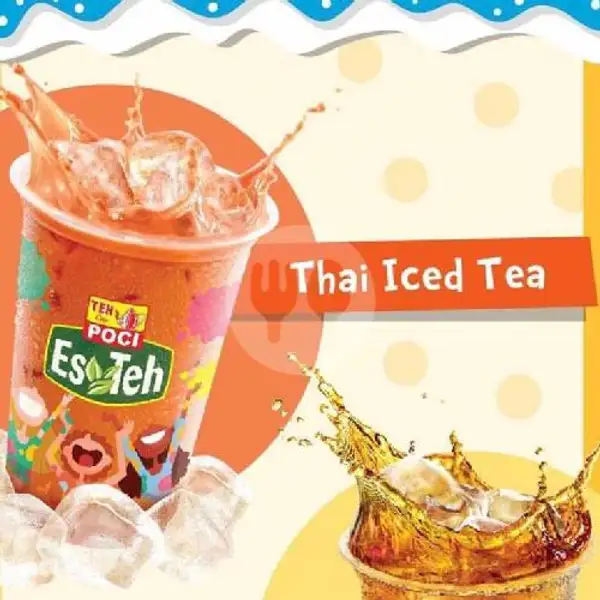 Teh Poci Thai Tea - Besar | Teh Poci, Nasi Sarden, Ayam Goreng, Alesha Food and Drink, BOJONGSOANG