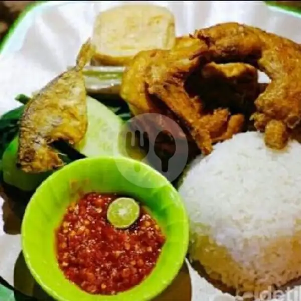 Nasi Tempong Ayam | Sego Babad & Tempong Pedas Menangis, Kubu Kuliner
