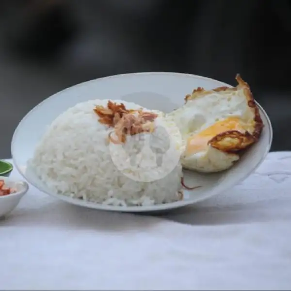 Nasipulen + Telur Dadar Si Duda | Bubur Ayam Al_Bantani, Grogol