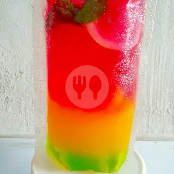 Rainbow Mocktail |  Mocktail Rasa Rasa 