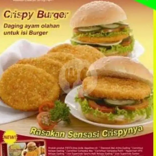 Burger Biasa Daging Crispy | Burger Ozhan, Bilal