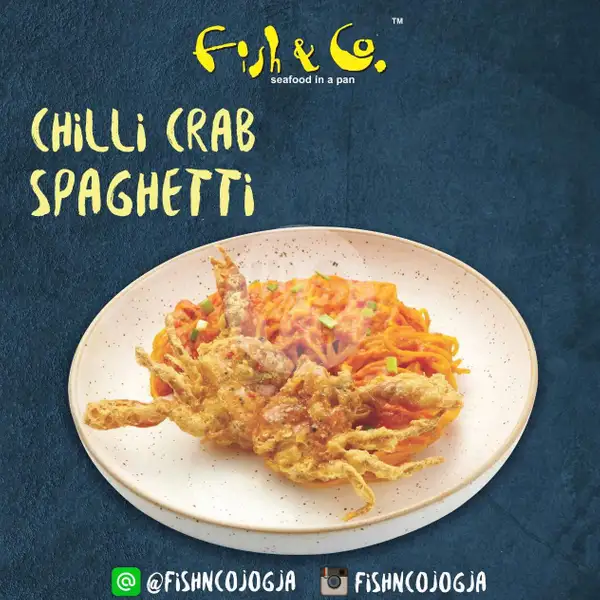 Chilli Crab Spaghetti | Fish & Co., Tunjungan Plaza 5