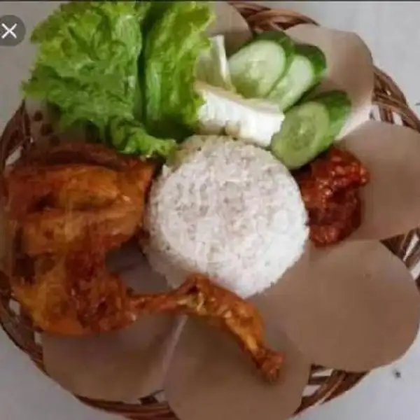Paket Pecel Ayam Paha + Nasi | Dapur Maem, Al-Muhajirin 4