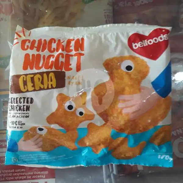 Bellfoods Chicken Nugget Ceria 170 gr | Berkah Frozen Food, Pasir Impun