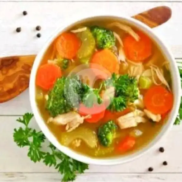 Soup Ayam Arabian + Nasi | Subag, Dr Moh Hatta