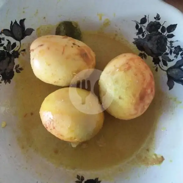 Telur Bulat Kare | Masakan Padang Sari Raso Murah Meriah, Genteng Biru
