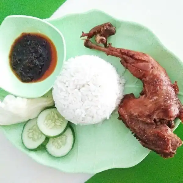 Paket Nasi + Ayam Kalasan Bumbu Bacem & Rempah | Buranti FGS Opor Ayam Goreng Ingkung, KH Mansyur