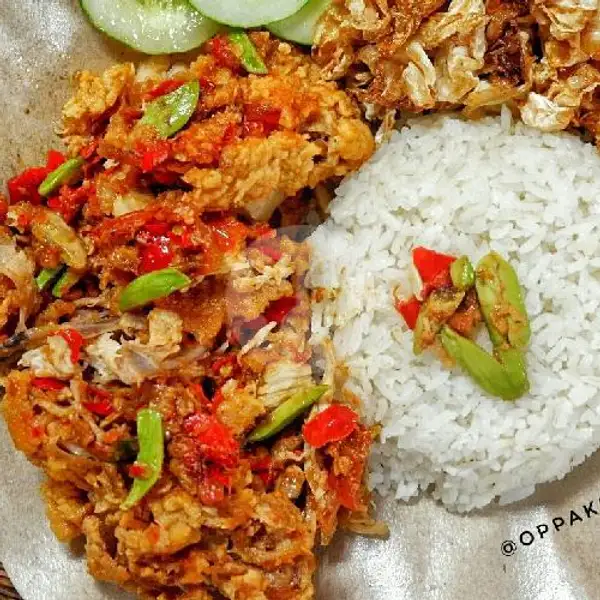 Nasi + Ayam Bakar Geprek Sambal Matah | Rex Ayam Geprek, Subang Kota