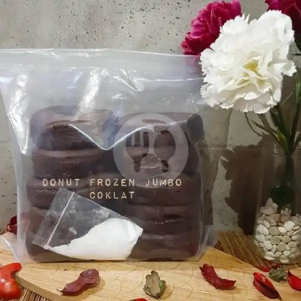 Donat Coklat Jumbo (10 Pcs) | Nasi Pecel Pincuk Madiun 1881, Cempaka Putih Raya