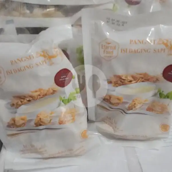 Pangsit Isi Daging Sapi 150gr | Frozen Food Rico Parung Serab