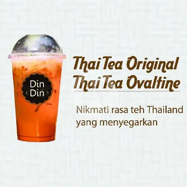 Thai Tea Original | Kedai Din Din, Kampung Rawa