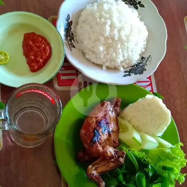 Ayam Bakar Paha+Nasi | RM Ayam Bakar Ojo Gelo 4, Jatimulyo
