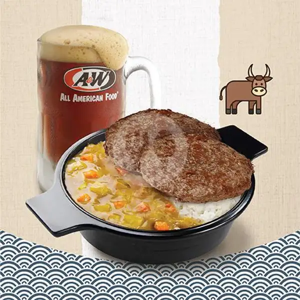 JAPANESE - Beef MixBowl & Reg RB | A&W, Palm Square Rest Area Km13