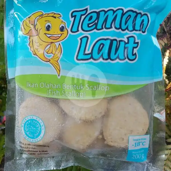 Ikan Olahan Teman Laut Fish Scallop 200 Gram | Alabi Super Juice, Beji