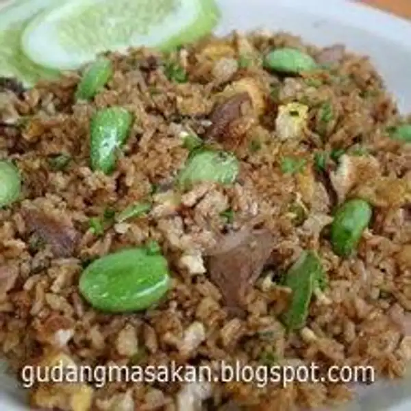 Nasi Goreng Ati Ampela + Pete | Nasi Goreng Sri Mulyani, Bekasi Barat