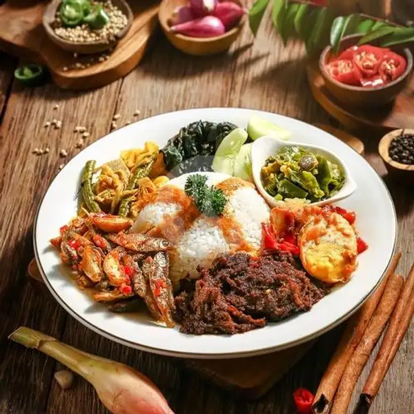 Nasi Padang Ikan Asin | Nasi Padang Pagi Siang Malam, BEST SELLER Kalibatacity