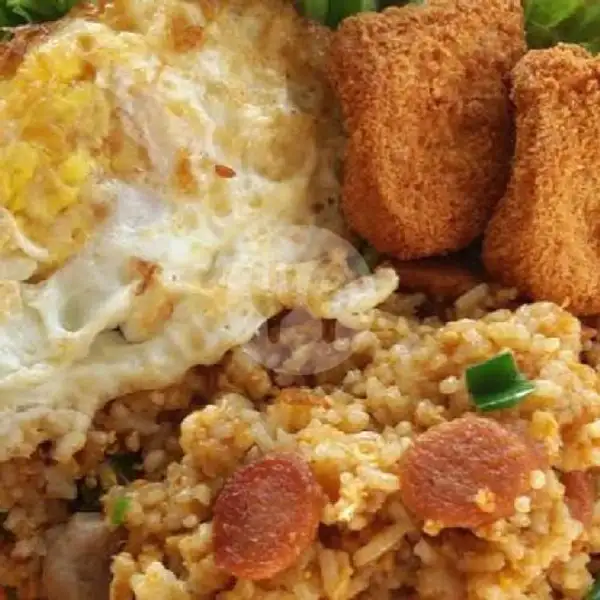 Nasi Goreng Nugget +Telur | Nasi Goreng Dan Mie Tumis Mimi, Sako