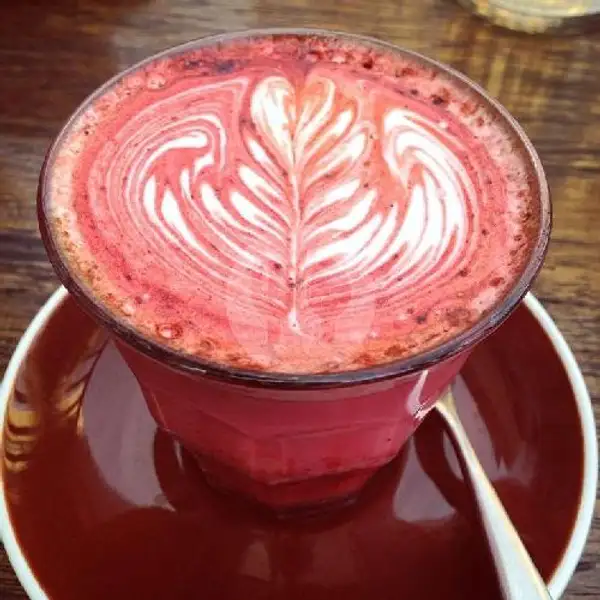 Red Velvet Latte | Dapur Dordor, Raya Semplak