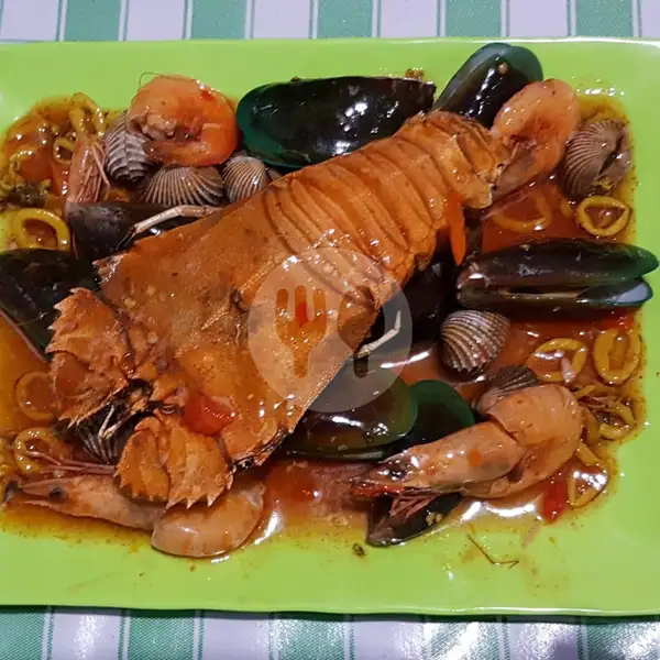mix 2 (lobster,cumi,udang,kerang) level 0-3 | Incess Crab Manahan, Gentan