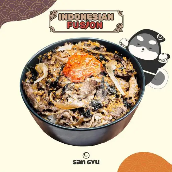 Gyudon Sambal Series Regular | Moon Chicken by Hangry, Cikini