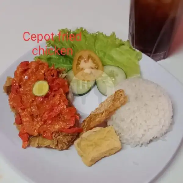 Paket Geprek Medium | Cepot Fried Chicken & Geprek, Denpasar