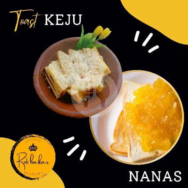 Keju Nanas | Roti Bakar Mustofa