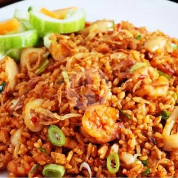 Nasi Goreng Saus Padang Seafood | Nasi Goreng Kedai Delizioso, Pondok Rajeg